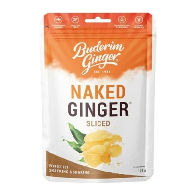Image of Buderim Naked Ginger Sliced 175g