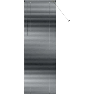 Image of With Curtains Other Manual Dark gray 80 x 220 cm Aluminium Vidaxl