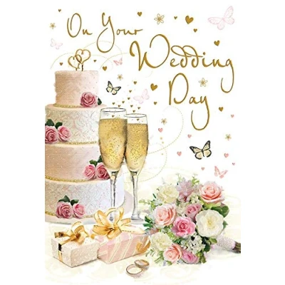 Image of Regal Publishing Wedding Card 9 x 6 inches