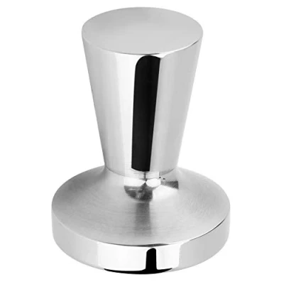 Image of Atyhao 40MM Diameter Espresso Coffee Tamper, Stainless Steel Powder Hammer Tool Flat Base Bean Press Compatible with Machine Refillable Reusable