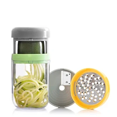 Image of InnovaGoods® Vegetable Slicer, Manual Kitchen Mandoline with Container, Potato Slicer and Other Food Dishwasher Safe, Saves Time Effort, Graters