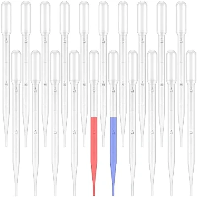 Image of 20Pcs 2ml Pipette,Pipette Dropper,Pipettes,Plastic Pipettes,Dropper,for Transfering Water,Perfume,Oils,Essential,Liquid,Makeup Tool,Lab