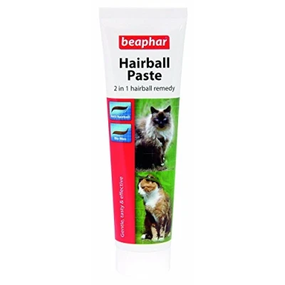 Image of Beaphar Hairball Paste 2 in 1 for Cats, 100 g, Pack of 6