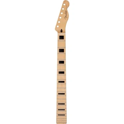 Image of Fender Neck, Player Series Telecaster® Neck w/Block Inlays, 22 Medium Jumbo Frets, Maple