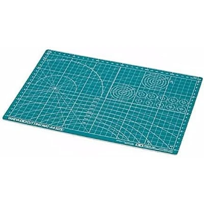 Image of TAMIYA 74118 000 300074118 Cutting Mat DIN A4 Green