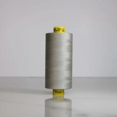 Image of Gutermann Mara 120 All Purpose Polyester Sewing Thread 1000m Spool, UV Resistant, Silky Shine, Tear &amp; Abrasion Resistant Perfect for Machines or Hand Sewing/Colour 9508
