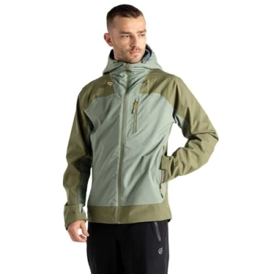 Image of Dare 2b Men&#039;s Water repellent Torrek II Waterproof Jacket Hedge Green, Size: Xl
