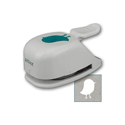 Image of ARTOZ Bird 31 mm HolePunch for Card Making, Special Papers &amp; Invitations White