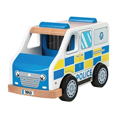 Image of Tidlo T0509 Wooden Police Van
