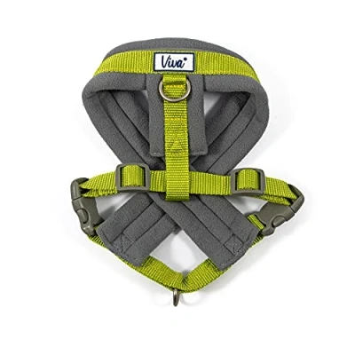 Image of Ancol Viva Padded Harness Lime M 41 53cm
