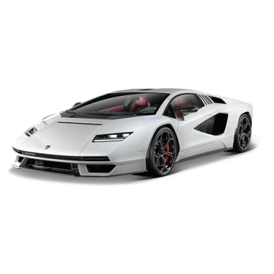 Image of Bburago B18 30459 Street FIRE Lamborghini Countach Super Car Collectible, Multiple