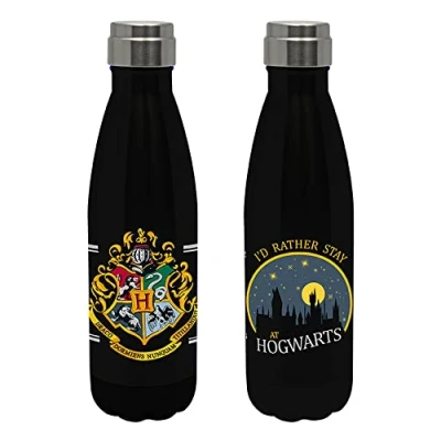 Image of ABYSTYLE Harry Potter Hogwarts 500ml Stainless Steel Water Bottle