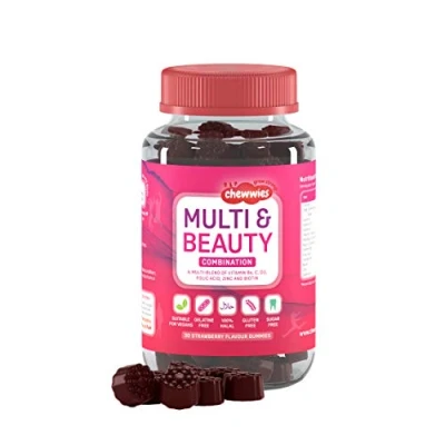 Image of Women’s Multivitamin &amp; Mineral Vegan Chewable Gummies Formulated for Women 1 Month Supply by Chewwies Vitamins