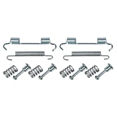 Image of 34410004879, 34410148321, 34410410823 Accessory Kit, brake shoes FEBI BILSTEIN 34156 Rear Axle Left, Right BMW: 3 Saloon, Coupe, Coupe