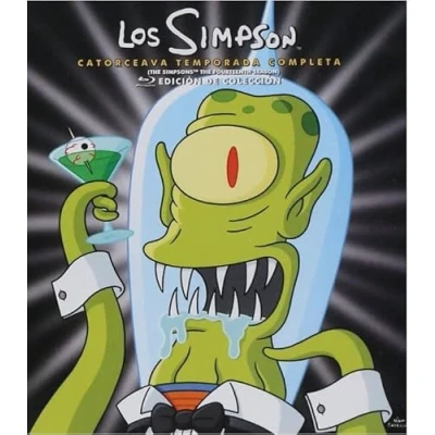 Image of The Simpsons: Complete Fourteenth Season Blu ray Collection (Season 14) [Bluray] [Spanish Artwork]