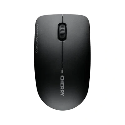 Image of CHERRY MW 2400 Wireless Mouse, Black, USB