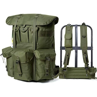 Image of MT Military Surplus Large ALICE Pack Army Survival Combat Backpack Rucksack Bergen Olive Drab