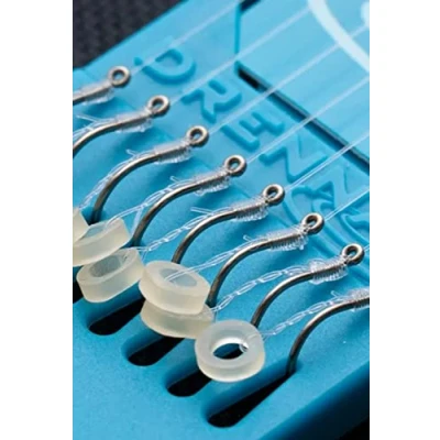 Image of Drennan Hooks to Nylon Plate Length 6 inch Power Bandit Size 16