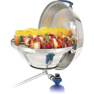 Image of Magma Products, Party Size Marine Kettle Gas Grill, A10 215
