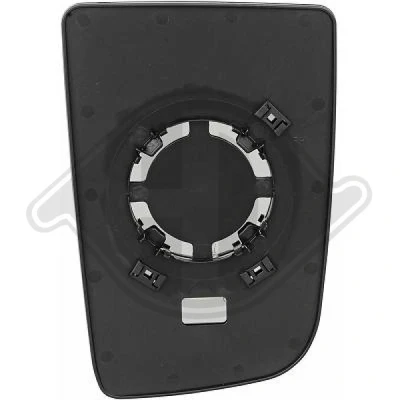 Image of 2E1857588D Wing Mirror Glass DIEDERICHS 1663126 Right MERCEDES BENZ: Sprinter 3.5 T Van, 3 Minibus