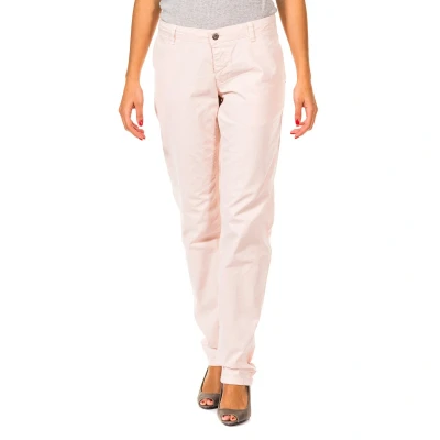 Image of Gaastra Womens Long straight cut trousers with hems 31694100 woman Pink Cotton Size 33 (Waist)