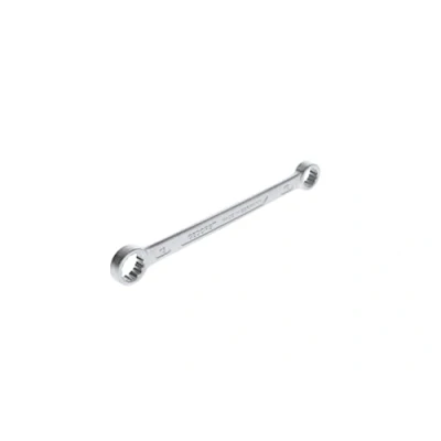 Image of GEDORE Double ended ring Spanner, AF 10+13 mm, Straight, Flat, Slender, Bi hex, UD profile, 4 10X13