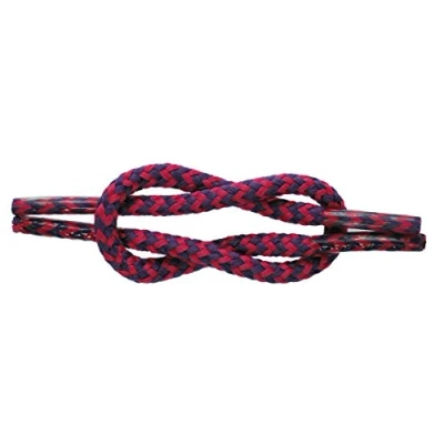Image of Hiking Boot Laces Heavy Cord 150cm Coloured (Pink/Purple Dog Tooth)