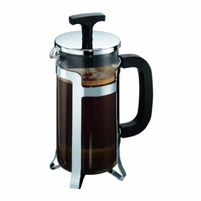 Image of BODUM Jesper 3 Cup French Press Coffee Maker, Shiny, 0.35 l, 12 oz