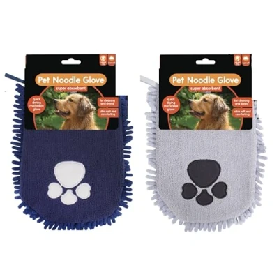 Image of Ozmoint Quick Drying Microfibre Pet Mitt Ultra Soft Comforting Cats Dogs Pets Reusable (2)