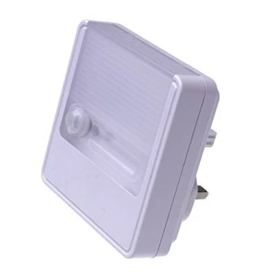 Image of Ansmann, Motion Detector and Twilight Sensor, Night Light Plug Plugin Wall Indoor LED [Pack of 1]