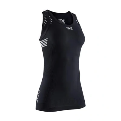 Image of X BIONIC Women Invent 4.0 Light Singlet T shirt Opal Black/Arctic White, Medium