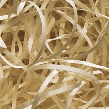 Image of 100g Cream Shredded Kraft Paper Ideal For Hamper Fill