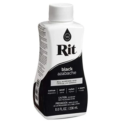 Image of Rit Liquid Fabric Dye Black 236ml