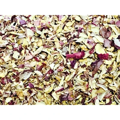 Image of Dried Dehydrated Chopped RED Onion Flakes 100g