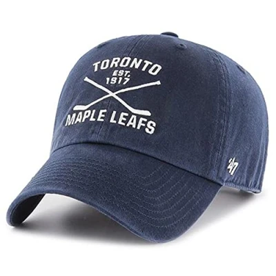Image of 47 Brand Adjustable Cap AXIS Toronto Maple Leafs navy