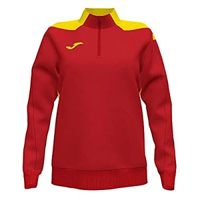 Image of Joma Championship Vi Women&#039;s Sweatshirt Red yellow