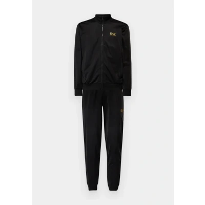 Image of EA7 Emporio Armani Train CORE SUIT Tracksuit, Men&#039;s, Size: Small, Black