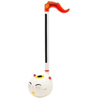 Image of Otamatone Manekineko Japanese Electronic Musical Instrument, Portable Touch Sensitive Digital Music Instruments Synthesizer, Fun Cool Gift Kids Teens Adults Birthday Christmas Toy Song Game Stuff