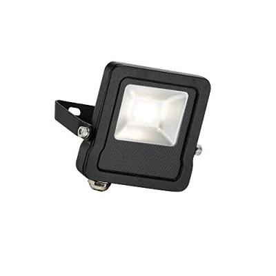 Image of Saxby 78962 Surge Matt Black IP65 Outdoor 10W LED Cool White Floodlight