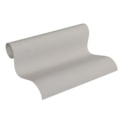 Image of Livingwalls Non Woven Wallpaper Diamonds Plain 10.05 m x 0.53 Gray 372721 37272 1