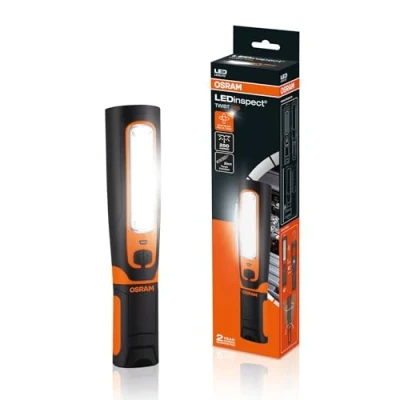 Image of OSRAM LEDinspect TWIST250, LED inspection light, 6000K, rechargeable work magnetic, hook included