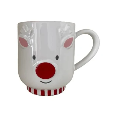 Image of STARBUCKS Limited Edition Christmas Red Nosed Reindeer Mug