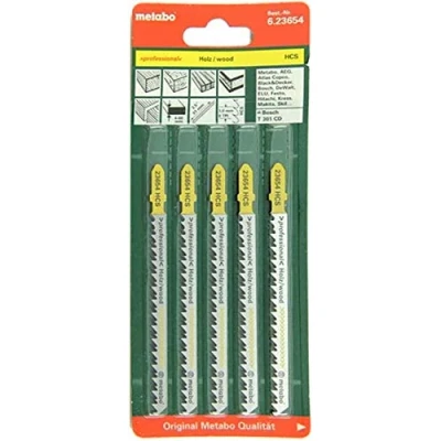 Image of 5 hojas para Sierra de calar &quot;Clean Wood&quot; 57/1,4 mm (623651000)