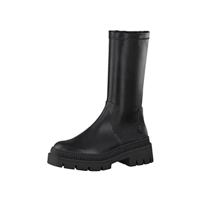 Image of MARCO TOZZI Women&#039; 2 85417 39 Mid Calf Boot, Black, 6.5 UK