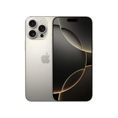 Image of Apple iPhone 16 Pro Max, 256GB, Natural Titanium (Renewed)