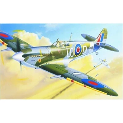 Image of Italeri ITA094 SPITFIRE MK. IX Scale Model kit, Brown, 1:72