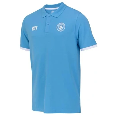 Image of Manchester City Official Collection Polo Shirt Adult Men&#039;s Size XL