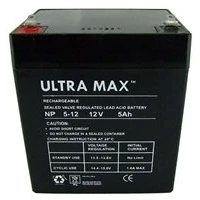 Image of ULTRA MAX 12V 5.0ah UP RATED Battery for JABO Bait Boat REPLACES the 4ah