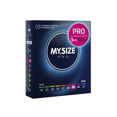 Image of MY.SIZE PRO Condom Size 6, 64 mm, XL, 3 Condoms Perfect fit and a Suitable for Everybody