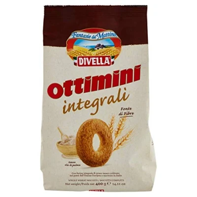 Image of Divella biscotti ottimini integrali da 400 grammi (083285)